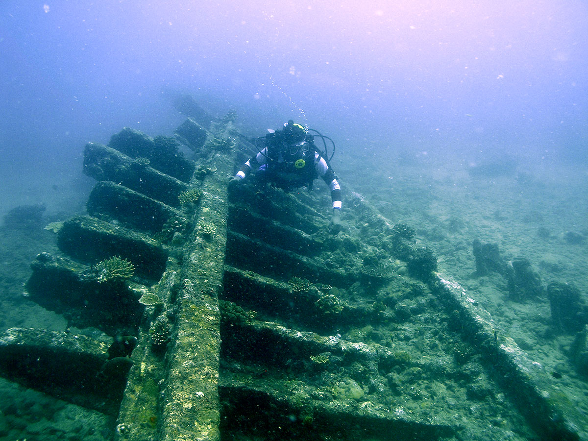 remains of the wreck