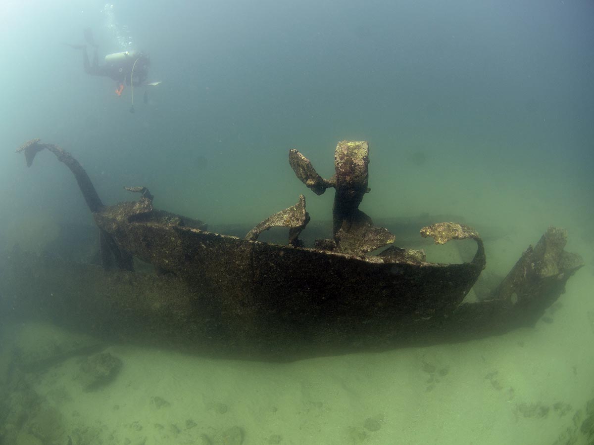 remains of the wreck