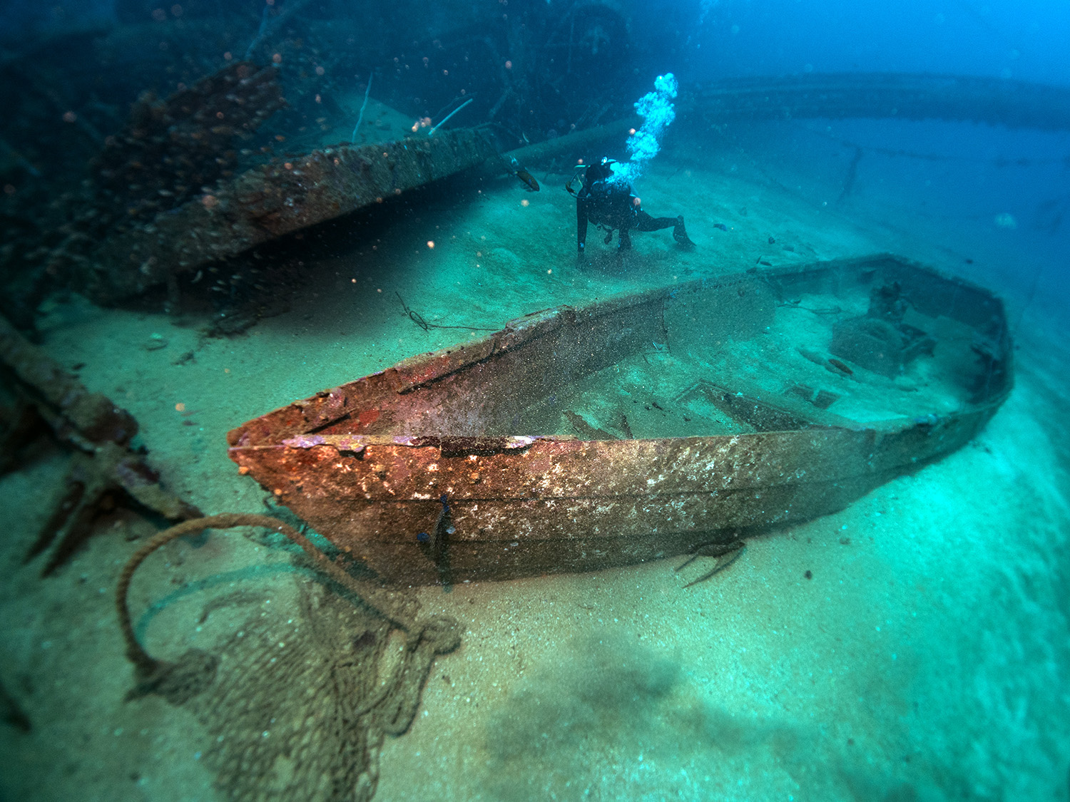 Life boats of the Ship