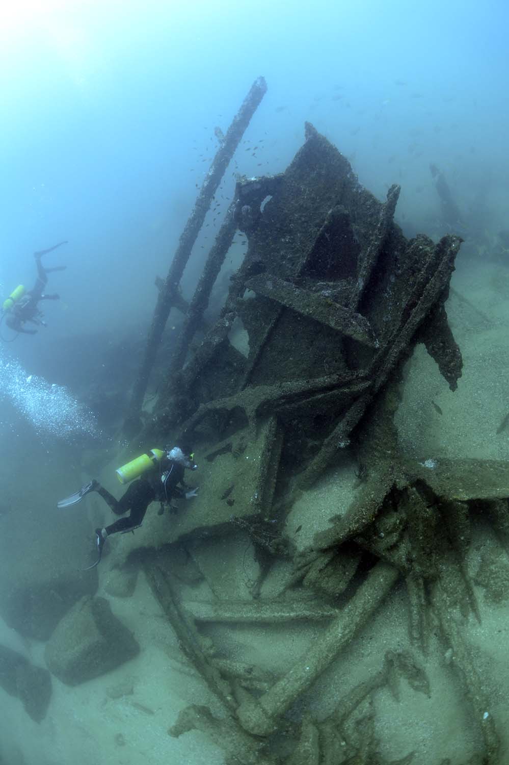 remains of the wreck