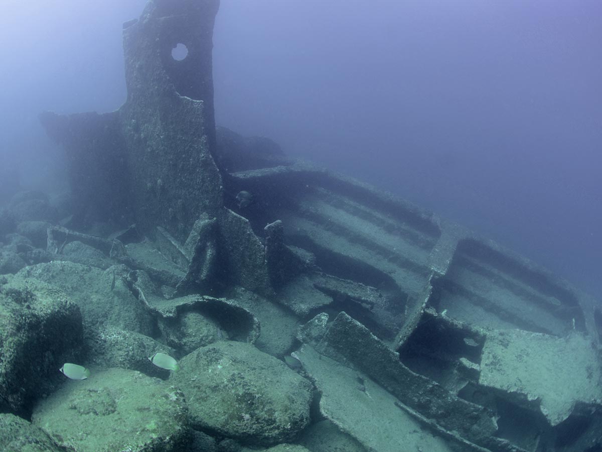 remains of the wreck