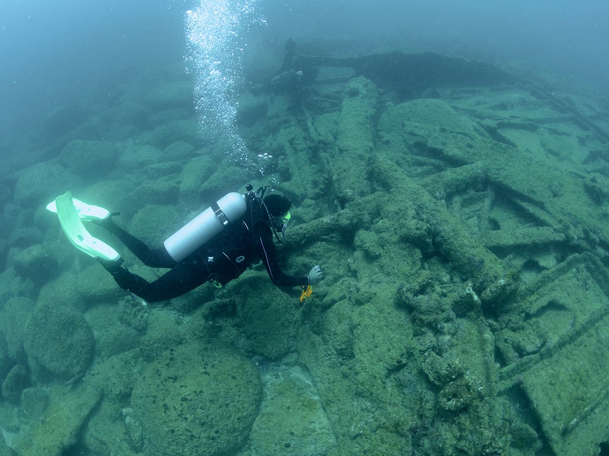 remains of the wreck