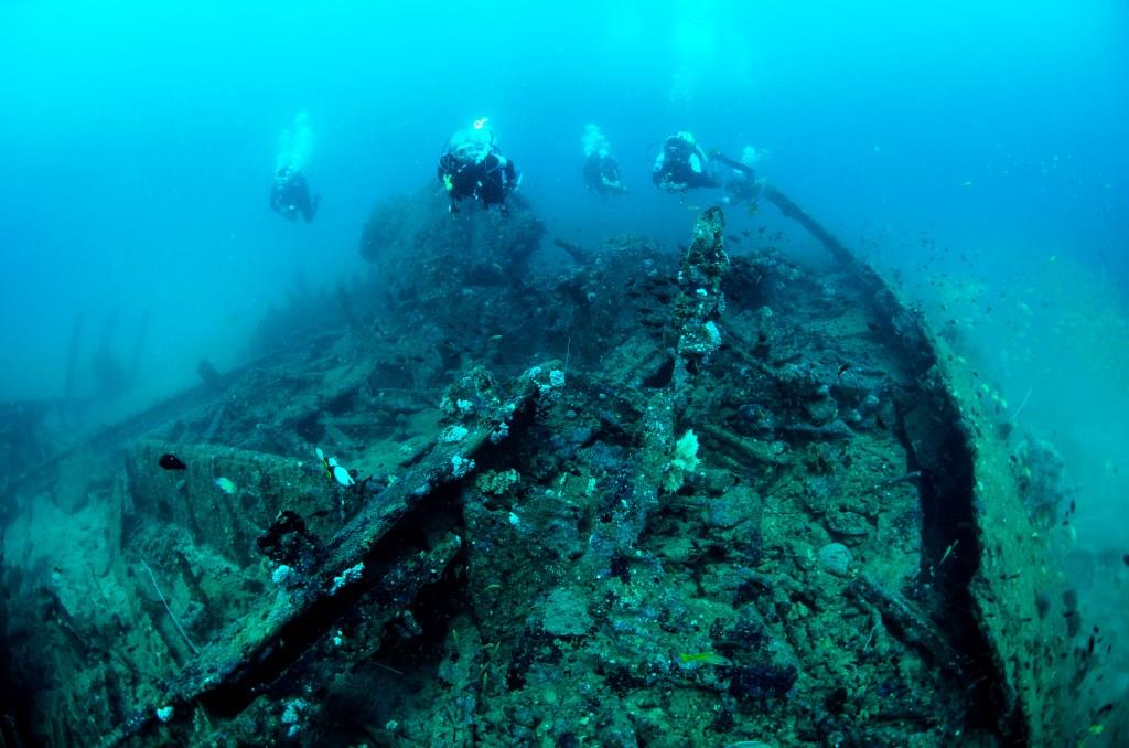 remains of the wreck