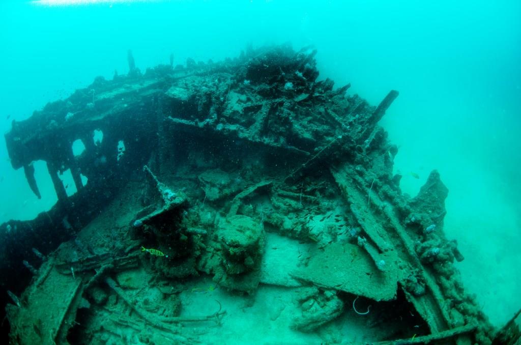remains of the wreck