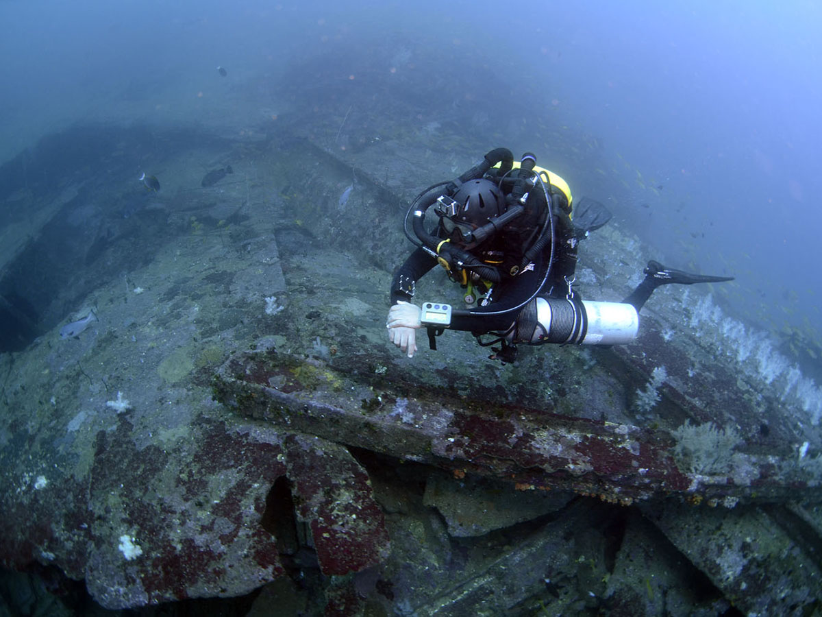 Remains of the ship