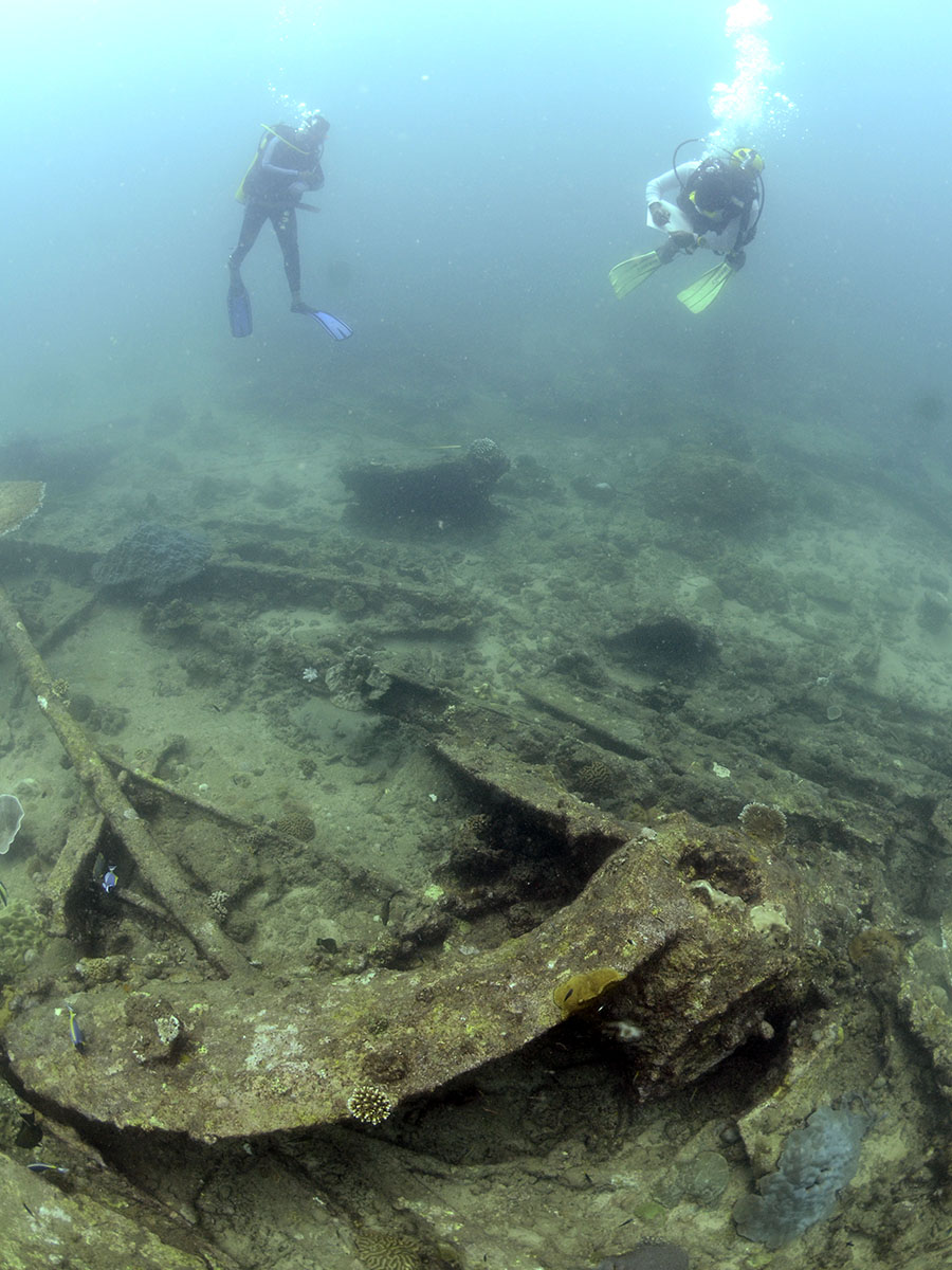 remains of the wreck