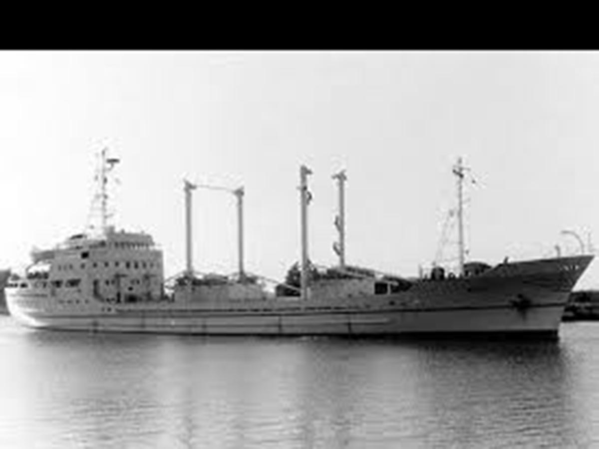 The ship before the disaster
