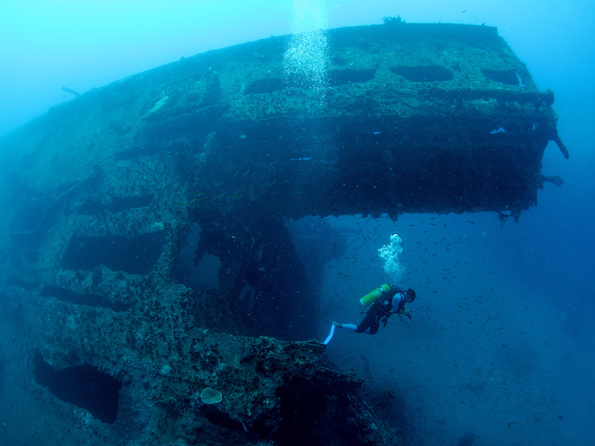 The British Sergeant wreck (1942)
